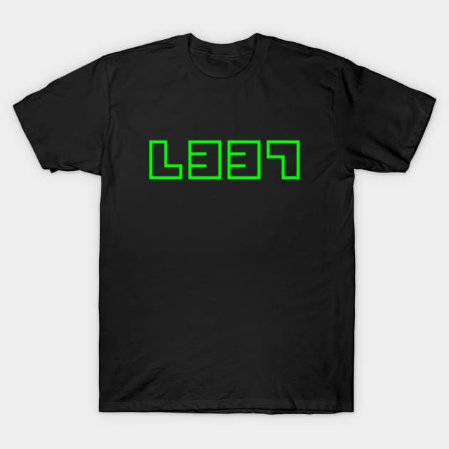 L337 T-Shirt by alienfolklore